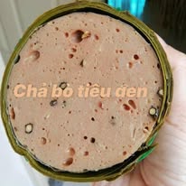Chả bò tiêu đen